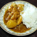 キャンプ⭐️里芋のカレーライス